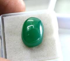 5.75 CT NATURAL UNTREATED ZAMBIAN CABOCHON EMERALD AA CUT ...