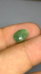 Antiq Rutile Green Emerald Gemstone @Zambia, 3.52 Ct | eBay