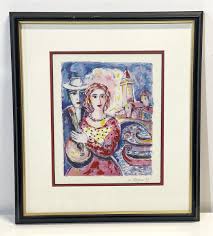 Zamy Steynovitz Beauty and Beau Seriolithograph in Color ...