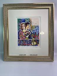 ZAMY STEYNOVITZ "Couple on Balcony” Hand Signed Limited Ed ...