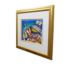 Late 20th Century Zamy Steynovitz Lovers Paradise Ship ...