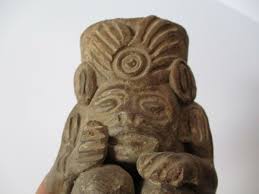 ANTIQUE PRE COLOMBIAN RELIC STATUE SCULPTURE GOD CARVING ...