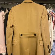 Wool and cashmere Burberry camel coat UK size 4, US... | Depop