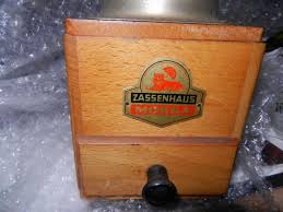 Rare vintage German ZASSENHAUS Mokka Wooden Coffee mill Old ...