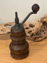 Vintage Rustic Wooden Zassenhaus Speyer Pepper Mill Grinder ...