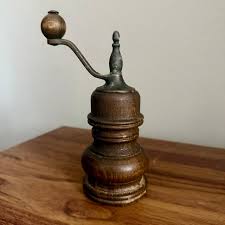 Vintage German Wood Pepper Mill Grinder | Mercari