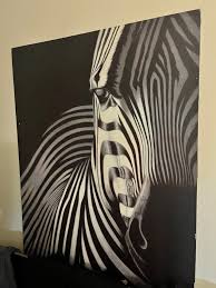 Massive Zebra Painting