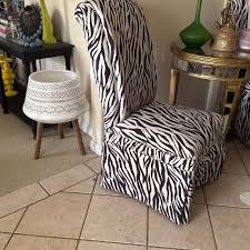 Zebra Print Parson Accent Chair • Excellent for Sale in Apopka ...
