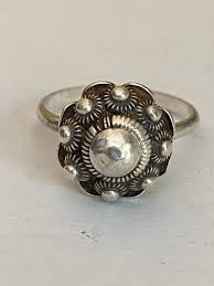 Vintage Or Older Silver Medieval Design Ring Size O | eBay UK