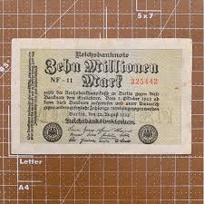 1923 German Mark - Etsy
