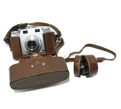 Vintage ANSCO Super Memar Camera and Leather Carrying Case W ...