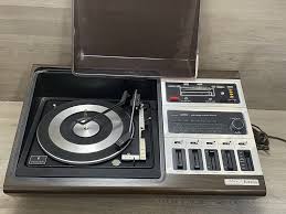 Zenith Allegro Stereo Console Record 8 Track Stereo Wedge ...