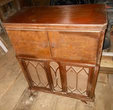 OLD VINTAGE ZENITH RECORD WOODEN CABINET CONSOLE VINYL RECORDS PARTS FIX JUNK | eBay