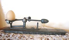 Egg Scale, Circa 1949, "reliable" Made by James Mfg. Co, With Original Instructions and Weight Chart - Etsy