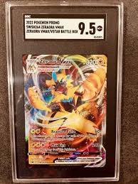 Pokémon Zeraora VMAX SWSH Black Star Promo SWSH264 SGC 9.5 ...