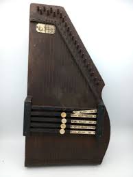Vtg 1890s C. F. Zimmermann Autoharp W/ 5 Chord Bars & 23 Strings READ DESC | eBay