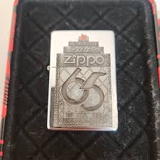 Zippo 1997 Lighter Limited Edition 65th Anniversary w ...